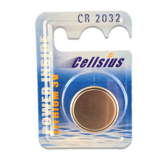 Cellsius Batterie Mod: CR2032 